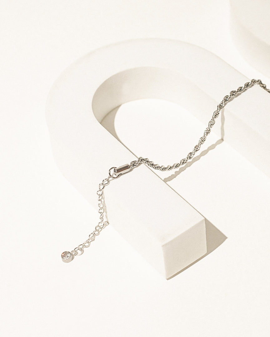 Dune Anklet (Silver)