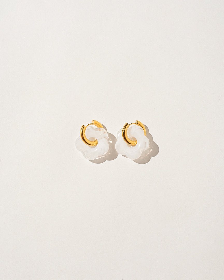 Blossom Hoops (Ghost)