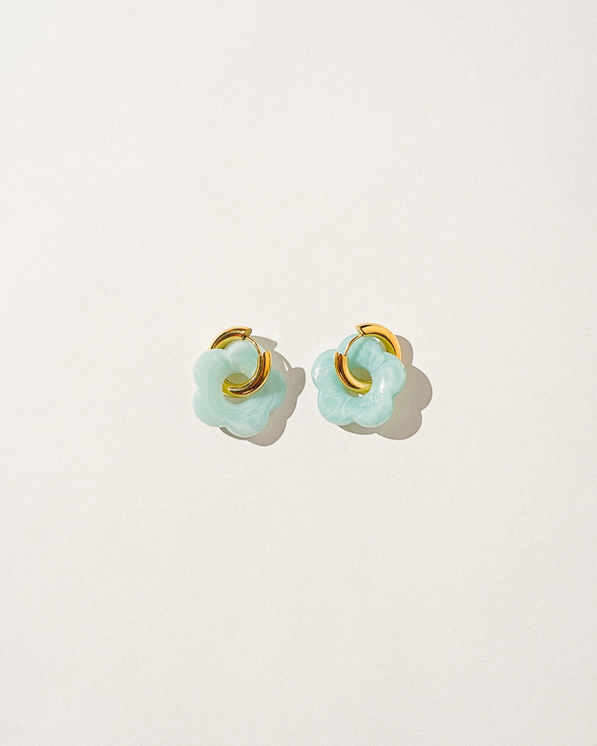 Blossom Hoops (Ocean)