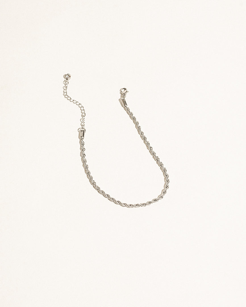 Dune Anklet (Silver)