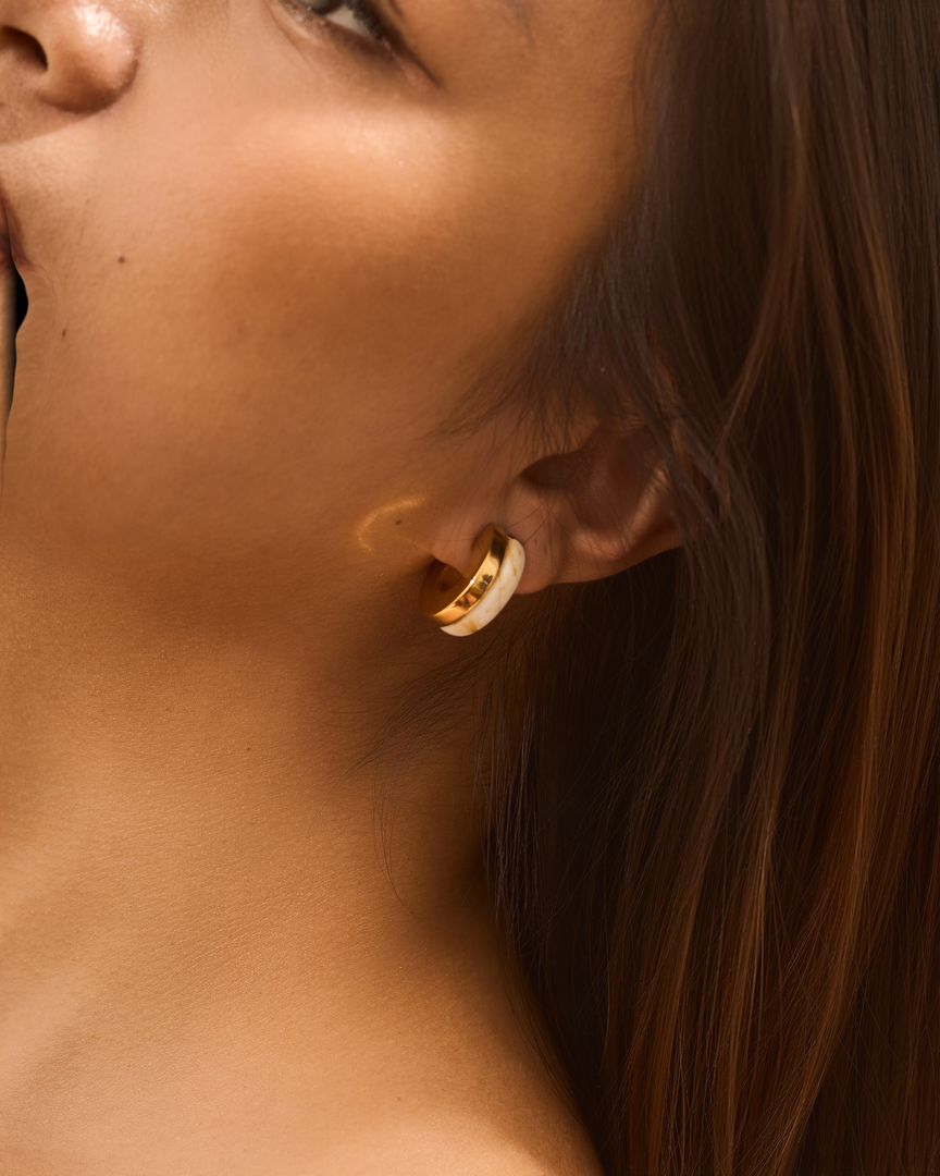 Bali Earring (Ivory)