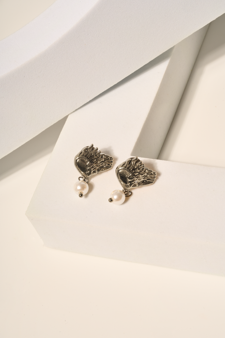Fade Out Earring (Silver)