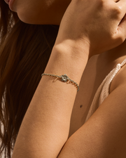 Flores Bracelet (Silver)