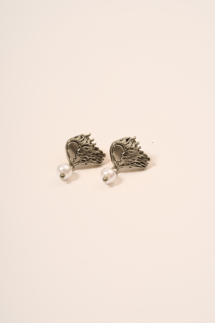 Fade Out Earring (Silver)