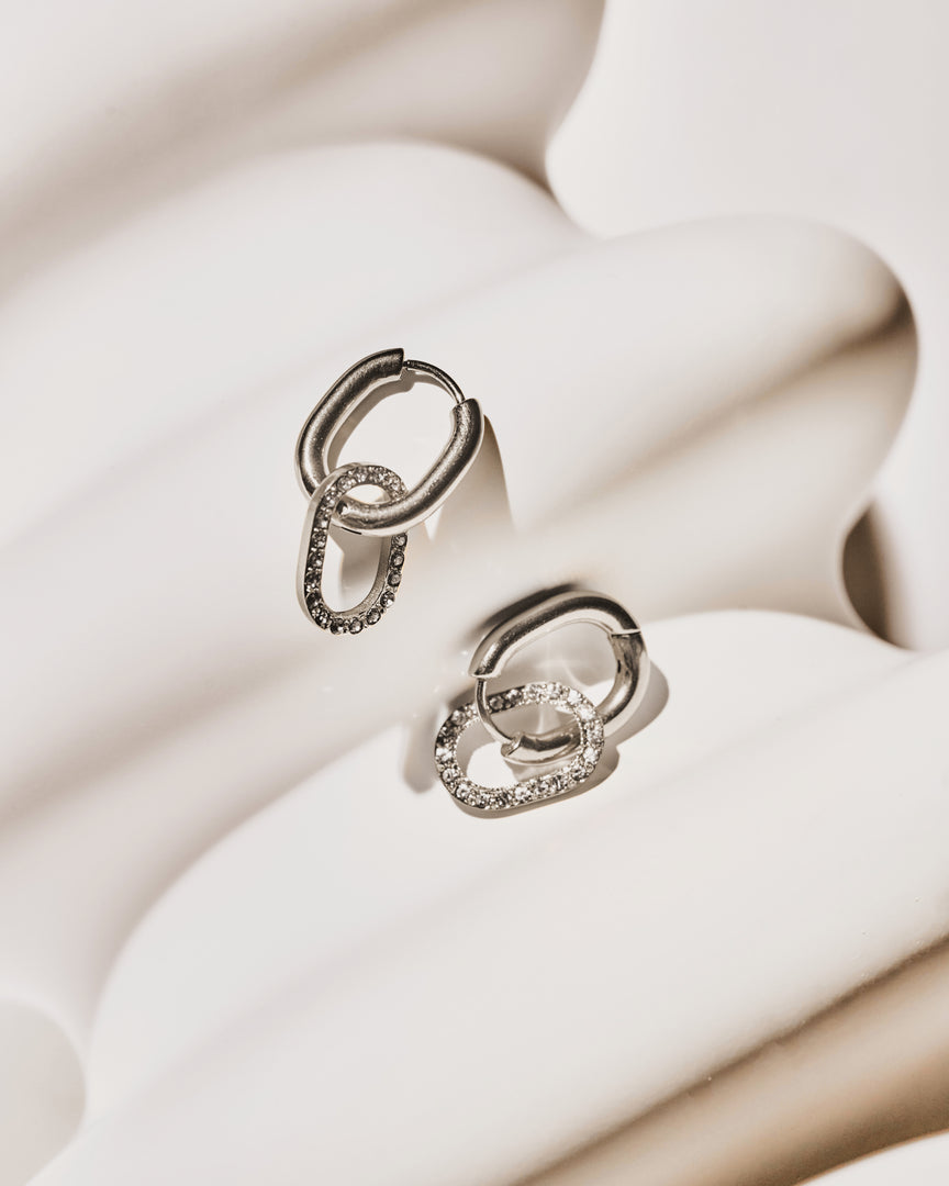 Mercer Earrings (Silver)