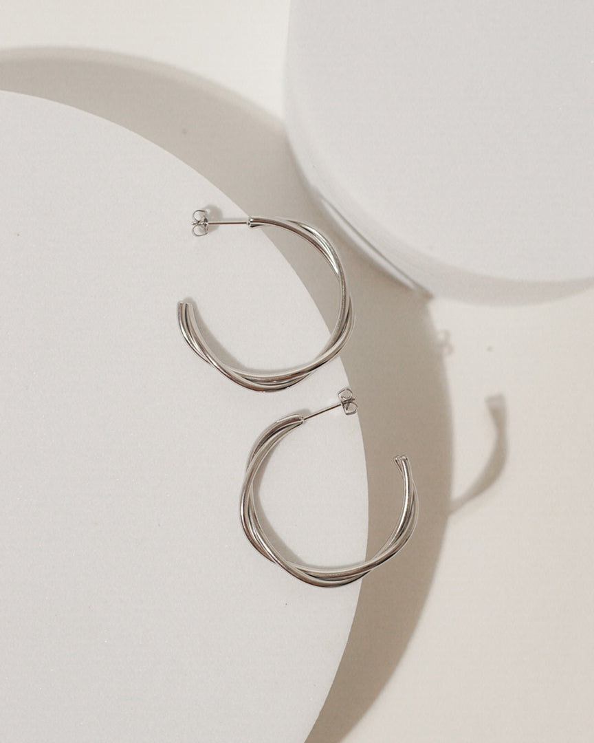 Tilly Hoops (Silver)