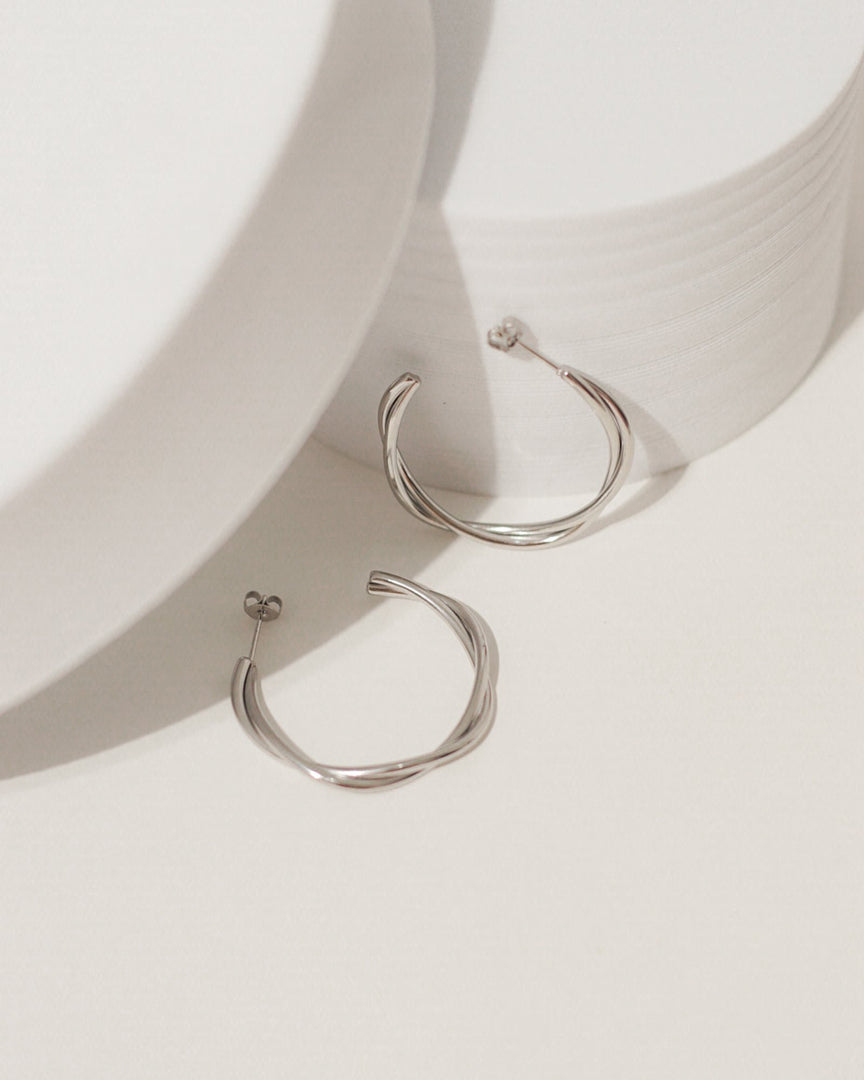 Tilly Hoops (Silver)