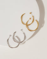 Load image into Gallery viewer, Tilly Hoops (Silver)
