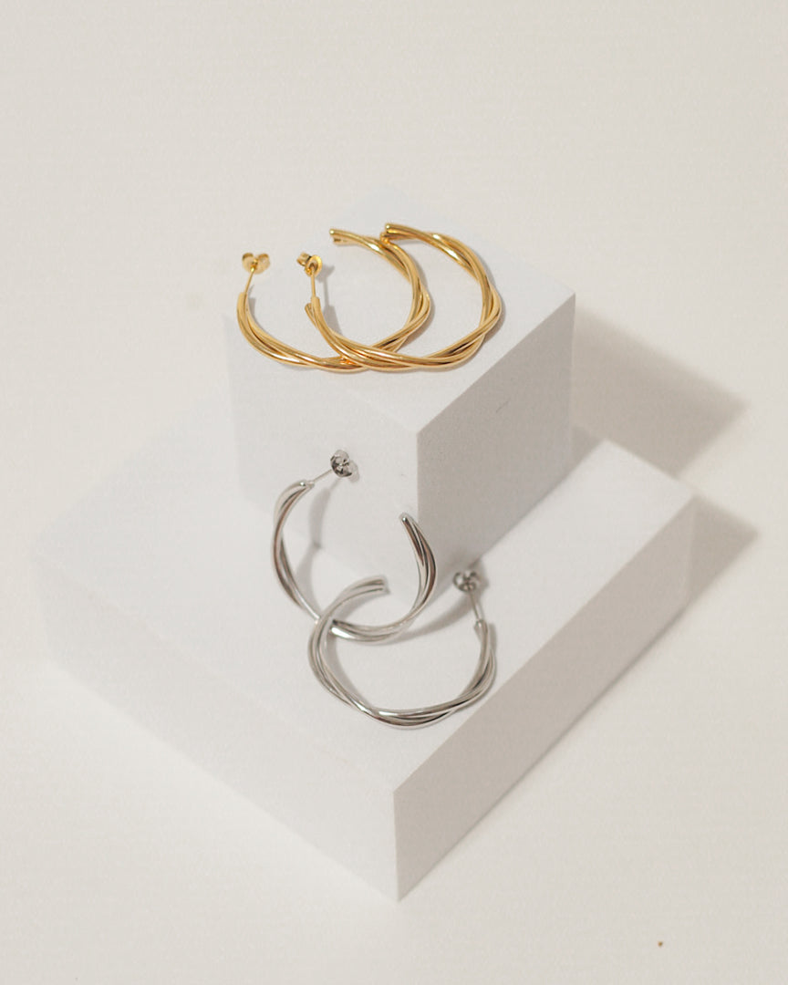 Tilly Hoops (Silver)